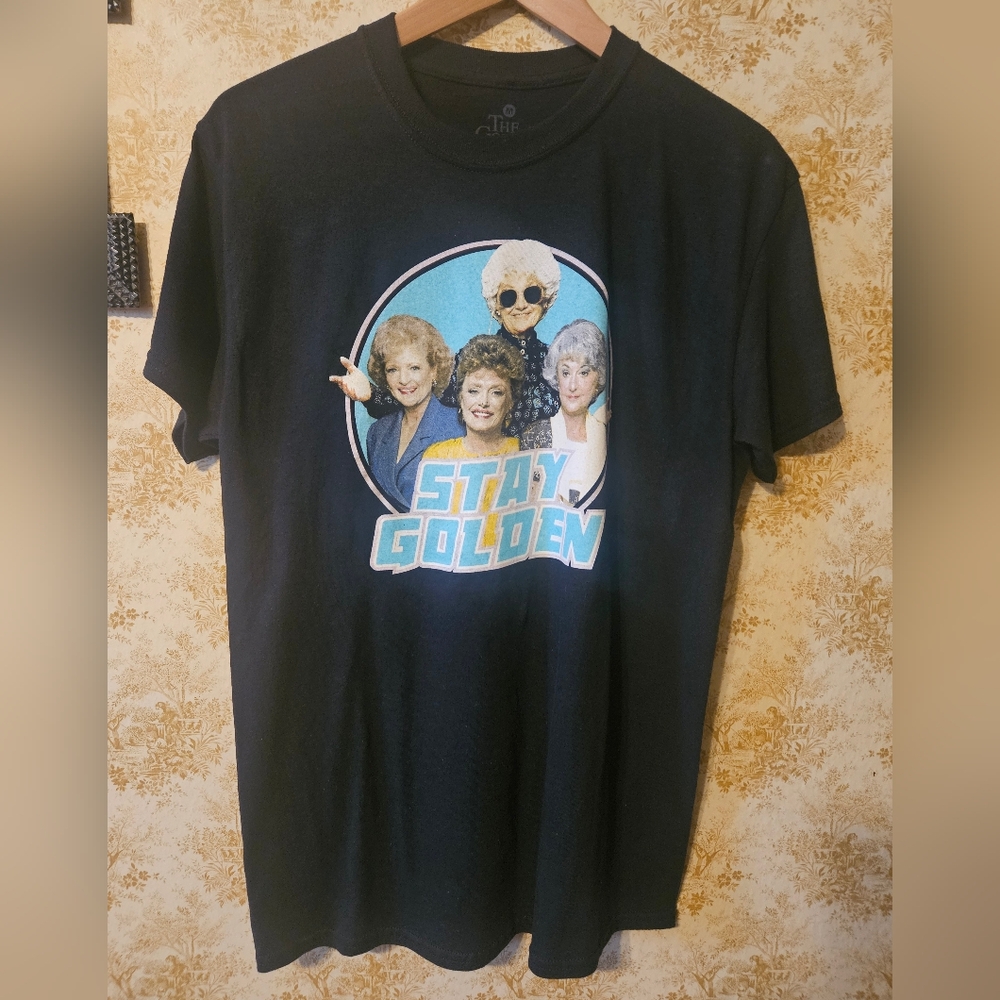 Golden Girls Medium Black T-Shirt UNISEX